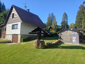 Ferienhaus am Lipno See für 6 Personen Ferienhäuser Moldausee mit Ruderboot